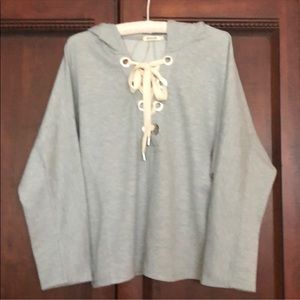 Essue Gray Hoodie NWT